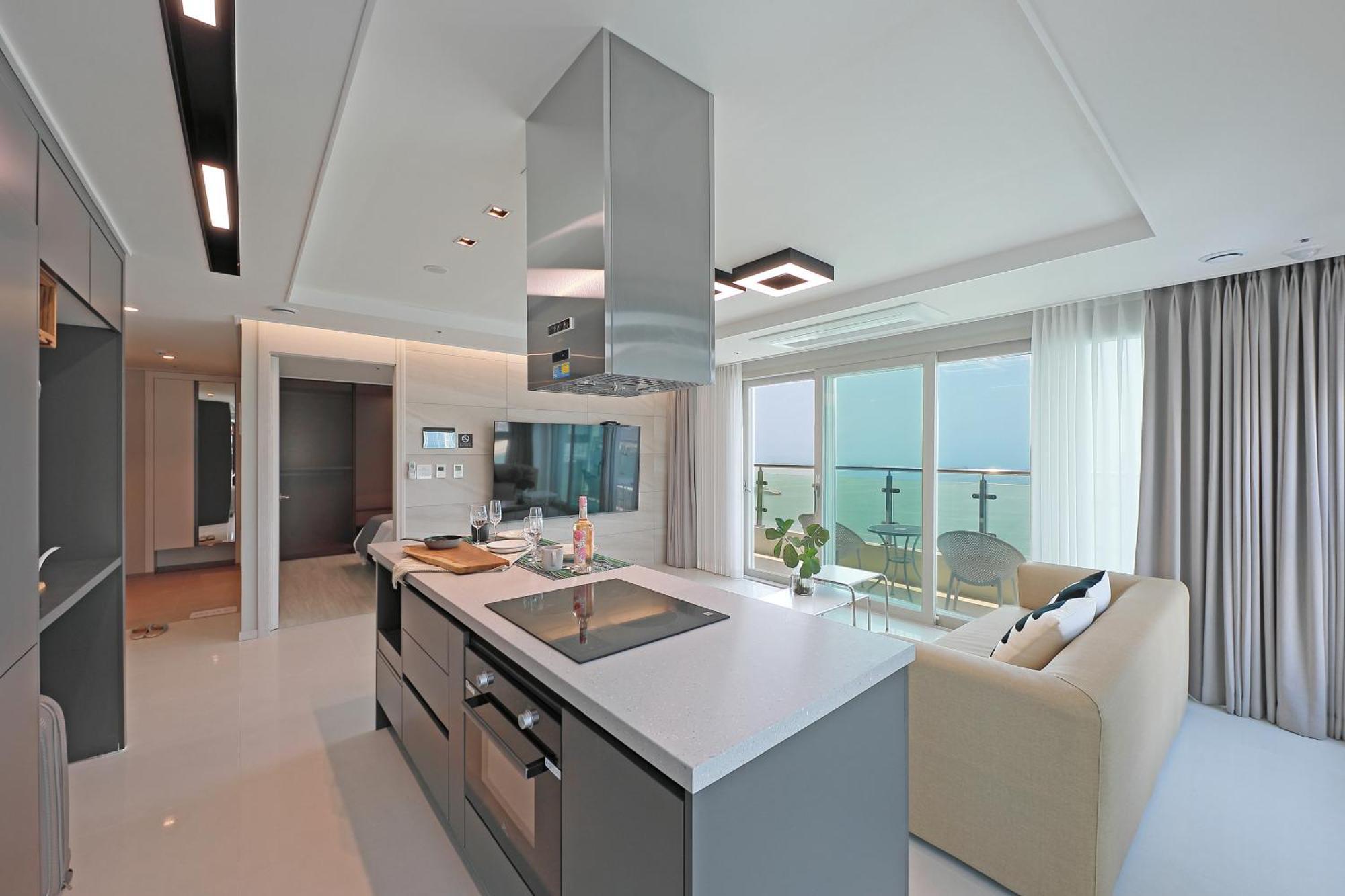 Appartamento Elmomento Songdo Busan Esterno foto