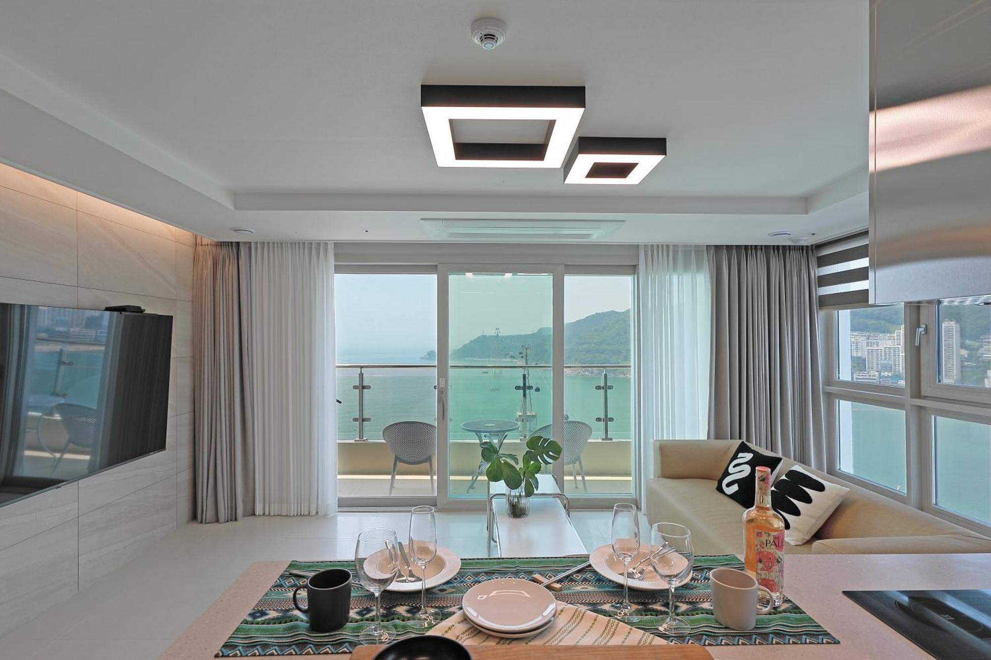Appartamento Elmomento Songdo Busan Esterno foto