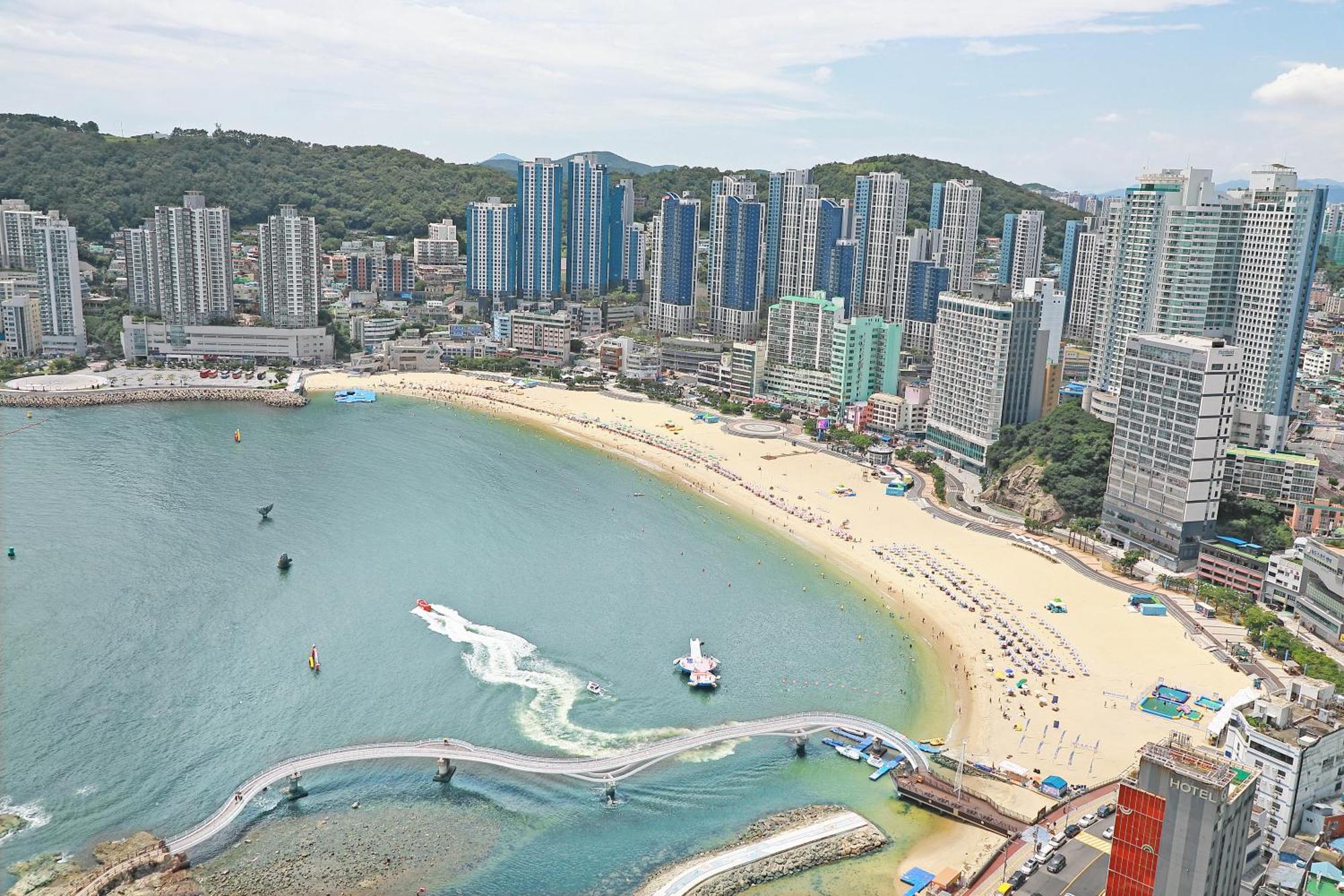 Appartamento Elmomento Songdo Busan Esterno foto