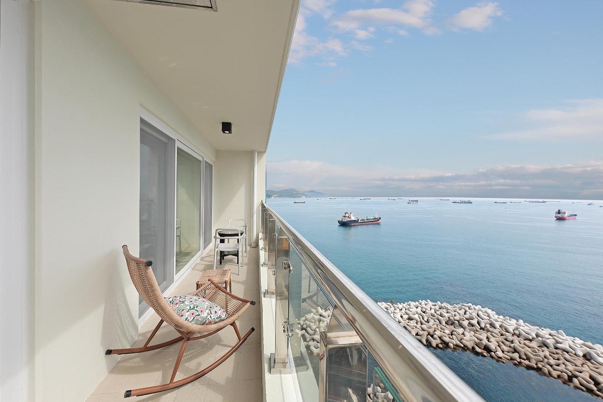 Appartamento Elmomento Songdo Busan Esterno foto