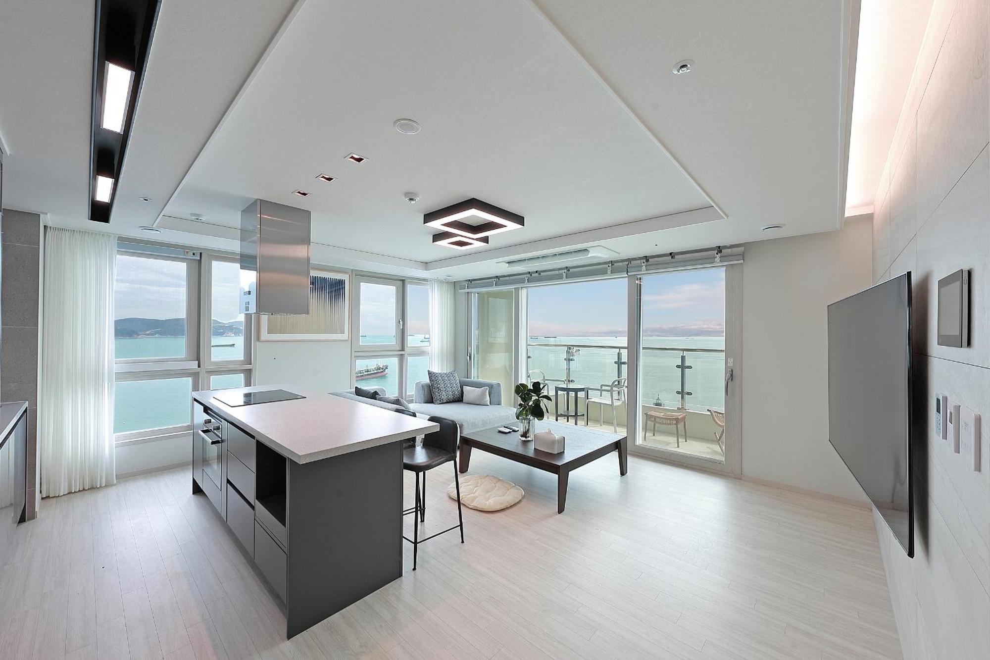 Appartamento Elmomento Songdo Busan Esterno foto