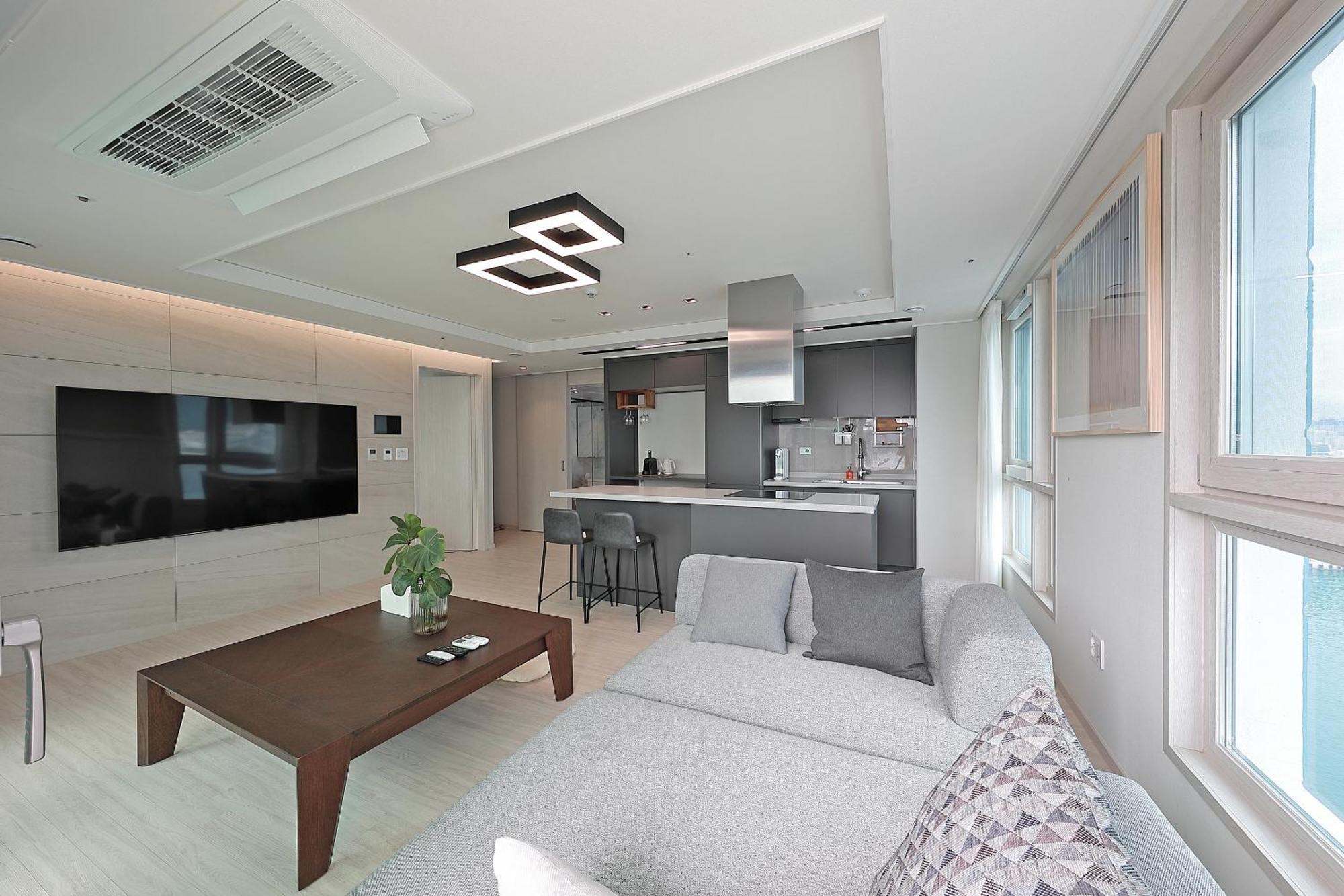 Appartamento Elmomento Songdo Busan Esterno foto