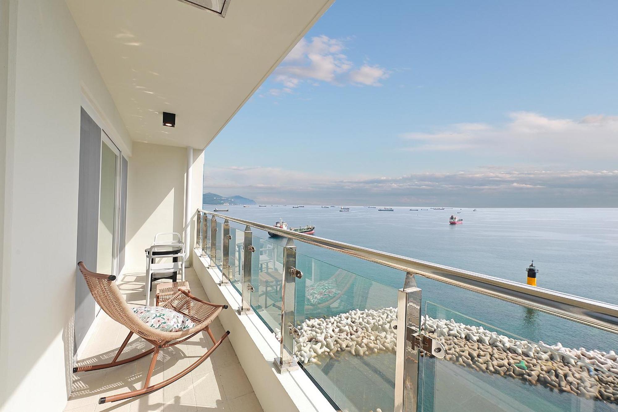 Appartamento Elmomento Songdo Busan Esterno foto